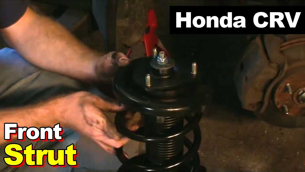 How to replace rear struts on 2005 honda crv