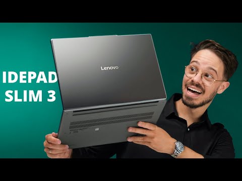 CHEGOU! Novo Lenovo ideapad Slim 3 - Melhor Notebook pelo preço?