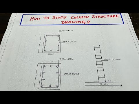 How to Study Structure Drawing of Column?