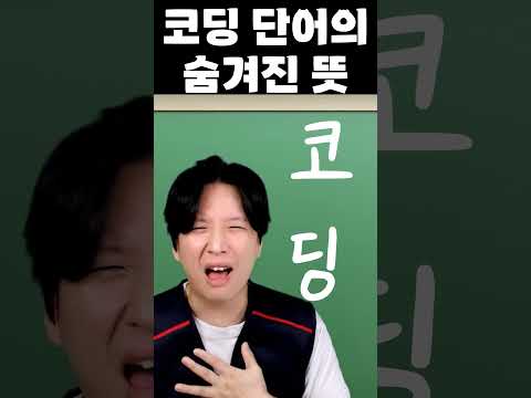 코딩의 숨겨진 의미  #shorts #coding #개발자