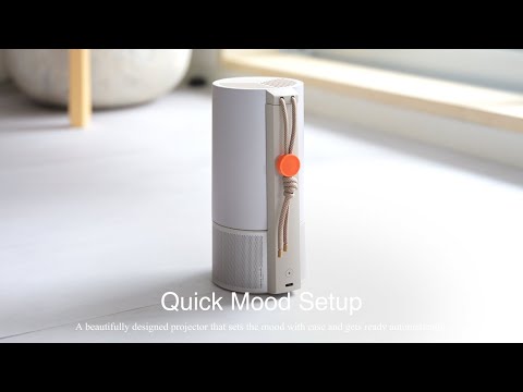 自動で準備が終わるプロジェクター。良デザインで手軽にムード作り | XGIMI MoGo 3 Pro