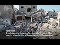 Israeli airstrikes level building in central Gaza | AP Top Stories  - 00:58 min - News - Video