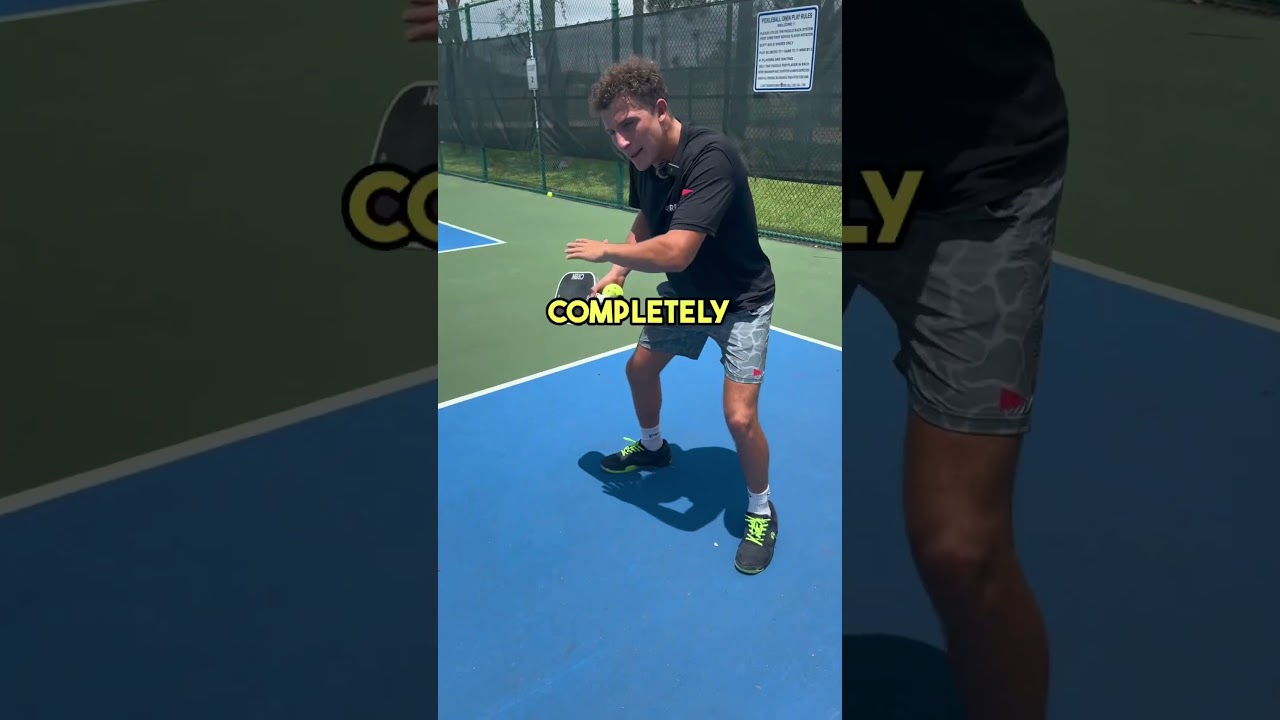 Tip for Approaching the Kitchen Line in Pickleball! #pickleball #pickleballtips