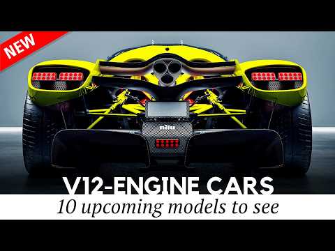 Newest V12 Engine Cars for 2025: More Cylinders – More Power?