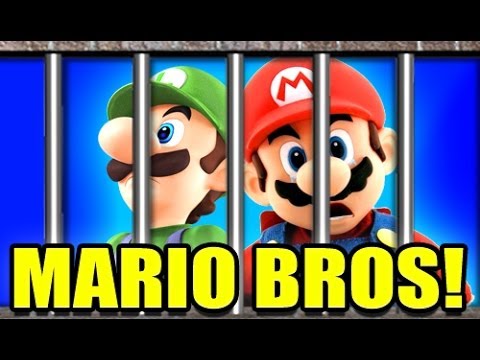 SUPER MARIO BROS. IN JAIL!? -- Gmod COPS N ROBBERS Mod! 8 