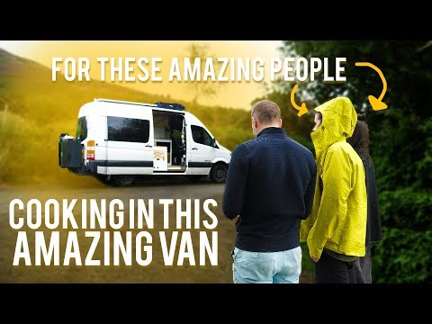 EAMON AND BEC #CHALLENGE ME TO COOK IN THIER CONVERTED VAN