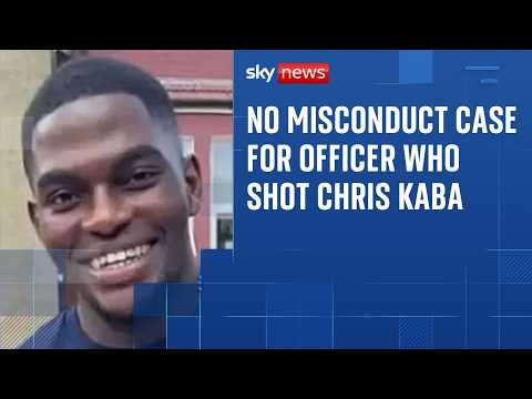 Officer who shot Chris Kaba will face no disciplinary proceedings