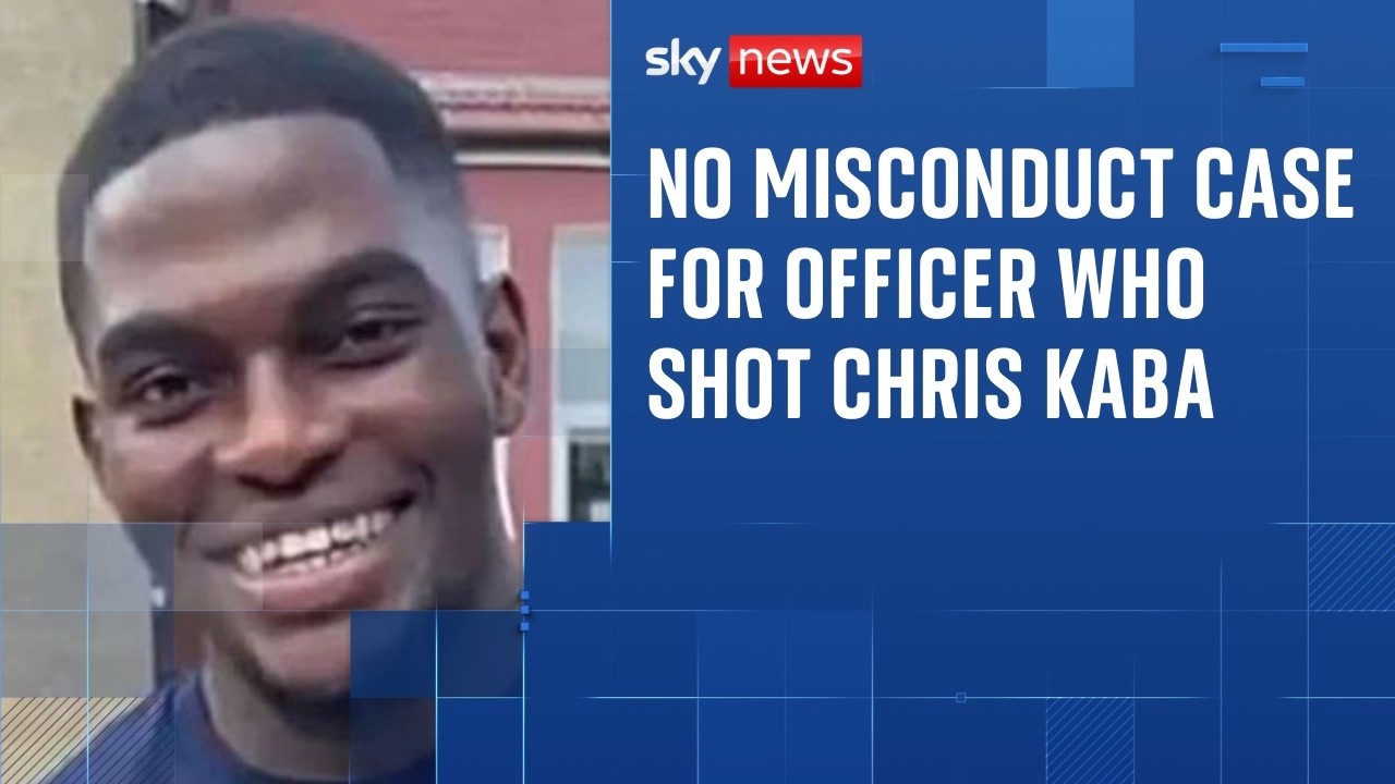 Officer who shot Chris Kaba will face no disciplinary proceedings