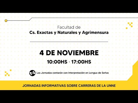 Conociendo UNNE - Facultad de Ciencias Exactas, Naturales y Agrimensura