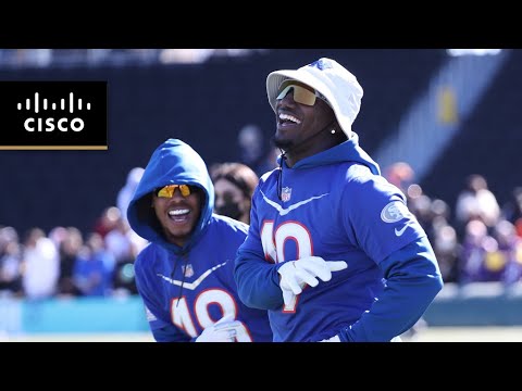 Mic’d Up: Deebo Samuel Brings the (Dance) Moves to Pro Bowl Practices | 49ers video clip
