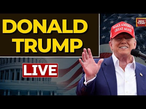 Donald Trump LIVE: Donald Trump Rally LIVE | US Election LIVE | Donald Trump Speech LIVE