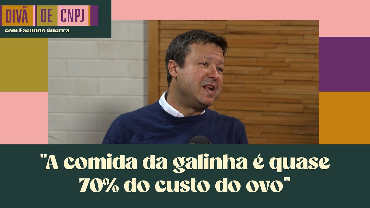 Cofundador da Ovos Raiar Galinha bem cuidada e feliz produz ovo melhor
