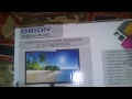 Обзор телевизора Orion LED 2262 (Часть 1 : Распаковка)