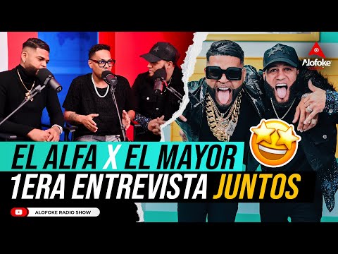 EL ALFA & EL MAYOR CLASICO - PRIMERA ENTREVISTA JUNTOS (SORPRESA PARA CHIMBALA)