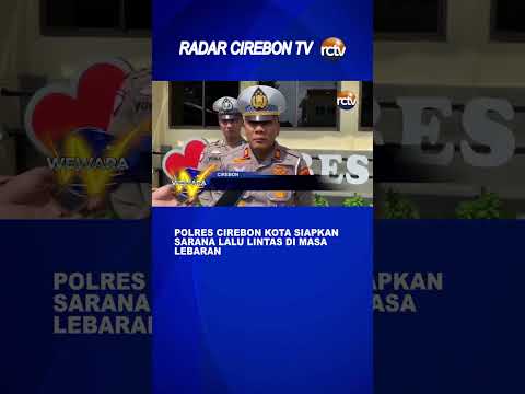 Polres Cirebon Kota Siapkan Sarana Lalu Lintas di Masa Lebaran