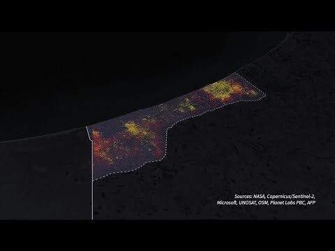 ANIMATED MAP: damaged buildings in the Gaza Strip | AFP