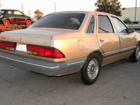 1986 Ford tempo mpg #9