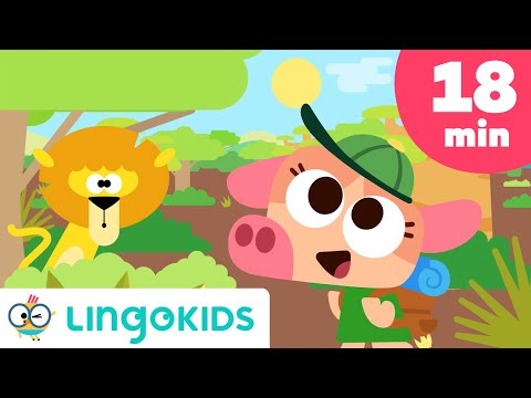 Savannah Song 🐆🦓🦁 + More Wild Animal Songs for Kids | Lingokids