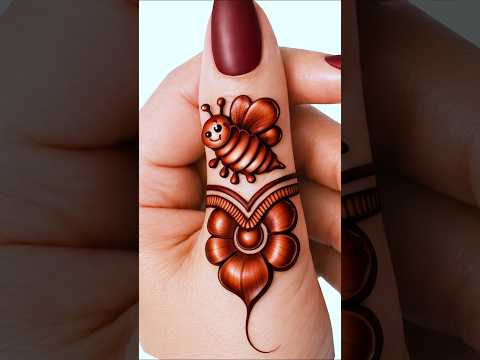 Bee🐝 mehndi design for eid #mehndi #henna #short #shorts #mehandi #mehndidesign #reels