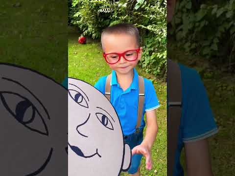 📦 ✂️ DIY Cardboard Human! 🎨 #diy #kids