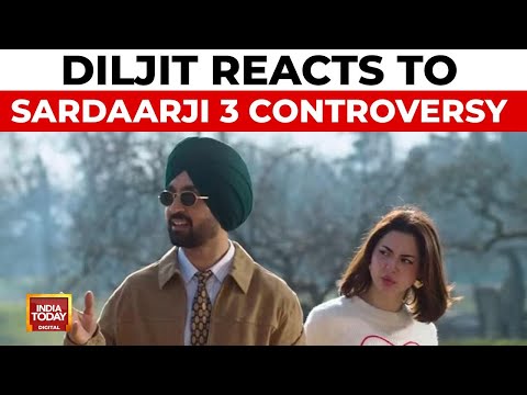 Diljit Dosanjh Breaks Silence On Film With Pakistani Actor, Backs Producers' Decision | India Today