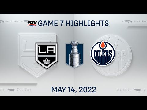 NHL Game 7 Highlights | Kings vs. Oilers - May 14, 2022