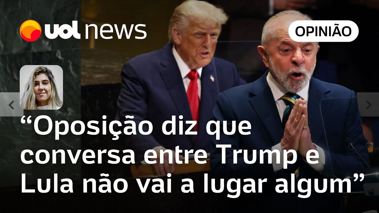 Oposição minimiza aceno de Trump e diz que conversa com Lula não irá a lugar algum | Leticia Casado