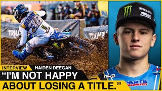 "I'm not happy about losing a title." | Haiden Deegan on Salt Lake City
