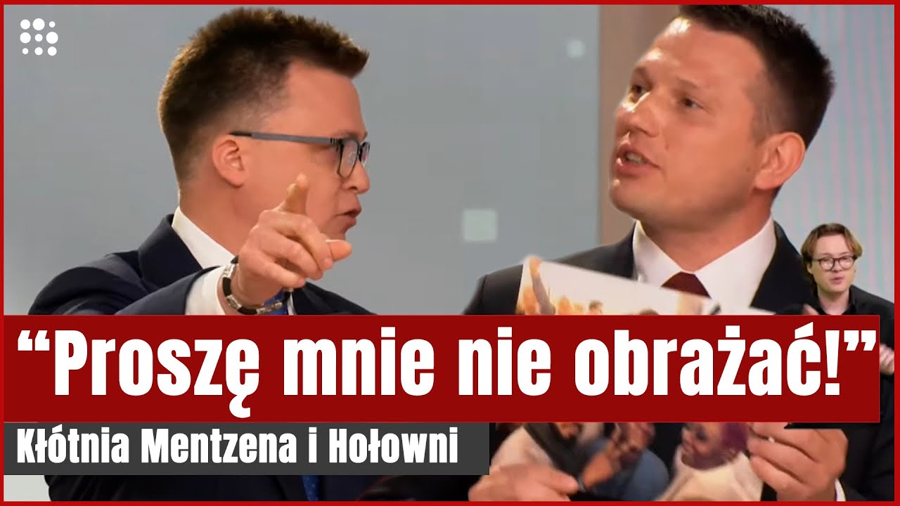 Mentzen pokłócił się z Hołownią podczas debaty prezydenckiej! | Gazeta.pl