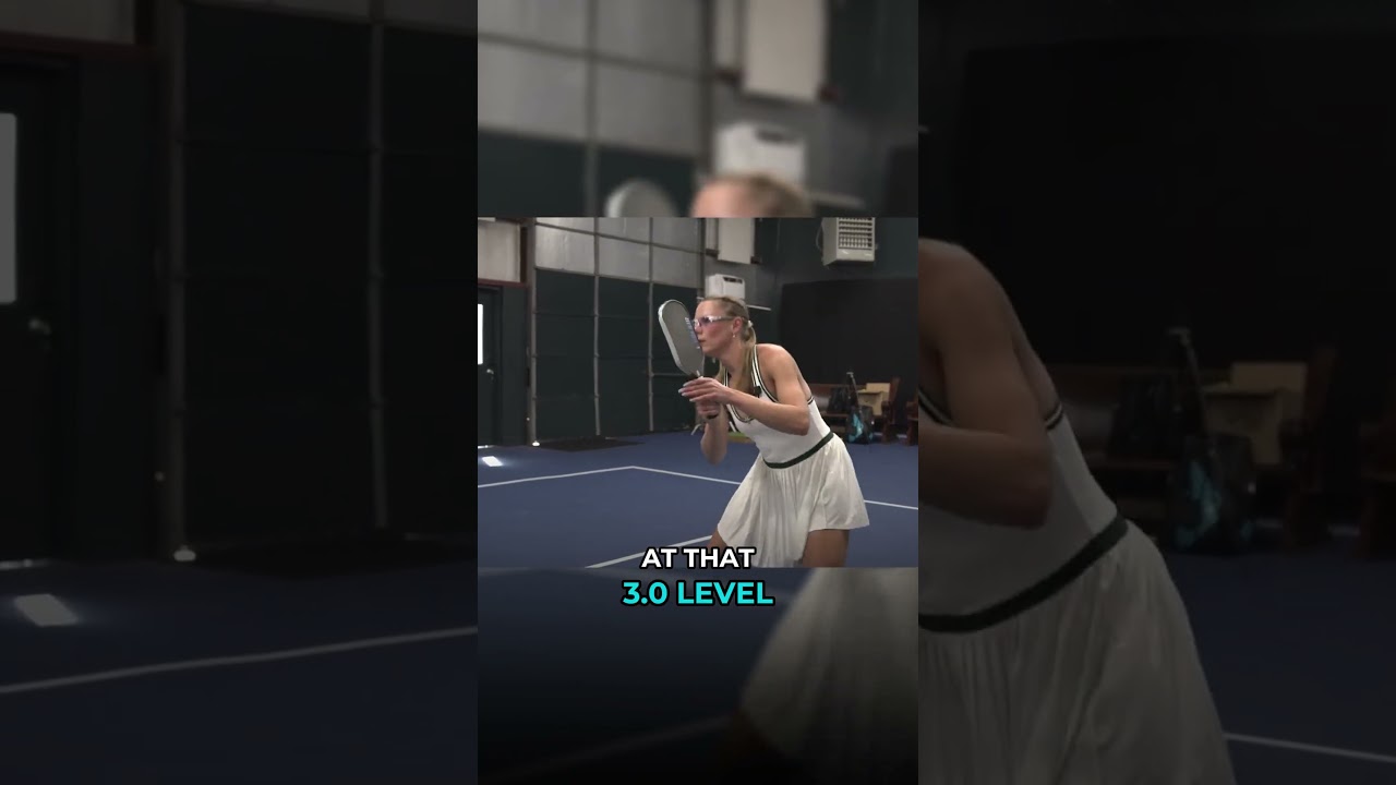 If you’re a 3.0 looking to level up, don’t just play—train 💪 #pickleball #pickleballtips