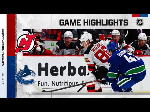 Devils @ Canucks 3/14 | NHL Highlights