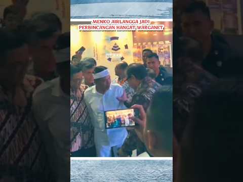 momen airlangga dorong gubernur kdm #kdm #beritaterkini #bravo