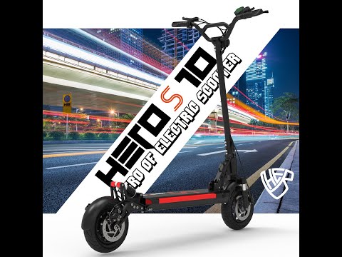 Introduction to Hero S10 E-Scooter/Skutis - 2021