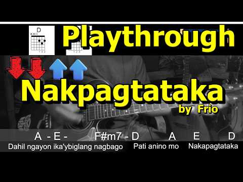 Nakapagtataka by Frio (Playthrough) #likesharesubscribe #mrbrainer #acoustic #opm #frio