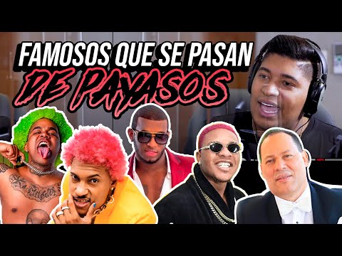 FAMOSOS QUE SE PASAN DE PAYASOS (LOS HUEVOS DE RONNY)