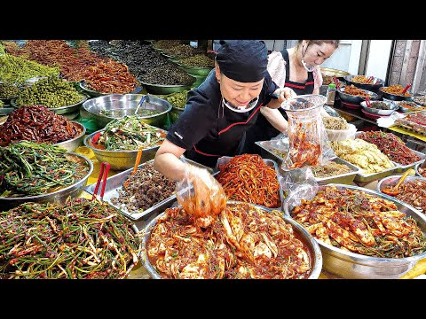 눈과 귀가 즐거운!! 랜선으로 떠나는 전통시장 길거리음식 몰아보기 / Amazing Korean Market Street Food Compilation