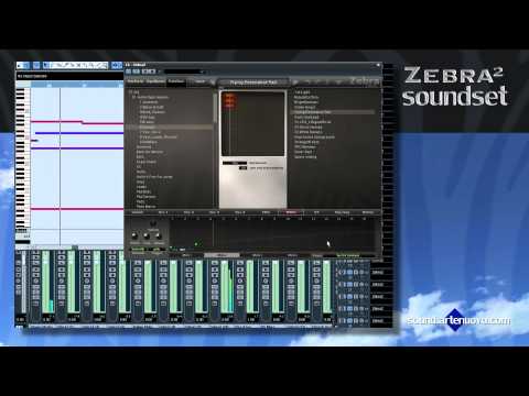 Zebra 2 soundset - PADSHEAVEN by Joseph Hollo - demo song