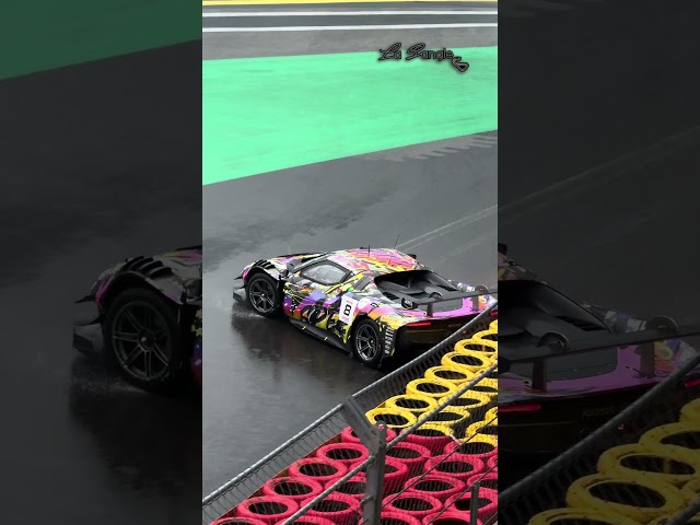 Big Spin 24h Spa 2025 Ferrari 296 GT3 Kessel Racing #gt3 #spa #24hours #crash #ferrari #raidillon