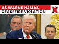 Gaza Ceasefire in Danger: US Alert Qatar, Turkey, Egypt Over Potential Gaza Ceasefire Breach | NewsX
