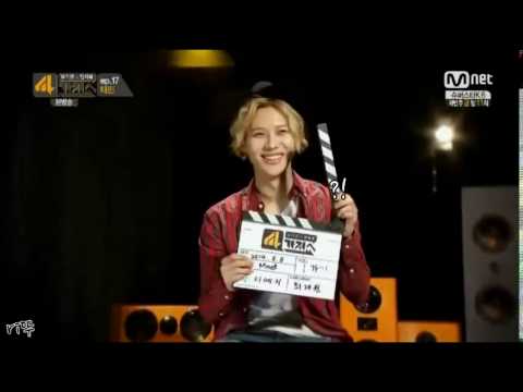 태민/ 슬레이트 치겠습니다~ 툭. 어.. 어 죄송해요 다시칠께요
