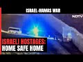 Israel-Hamas War | Moment When Vehicle Carrying Hostages Enters Israel From Gaza
