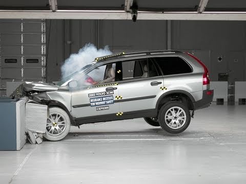 Тест за видео катастрофа Volvo XC90 2002 - 2006