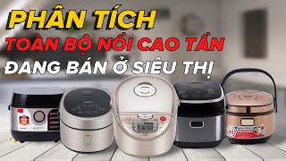 Phân tích nồi cơm điện cao tần nhật bản được bán trong siêu thị điện máy | Nồi cơm Hoàng Kim