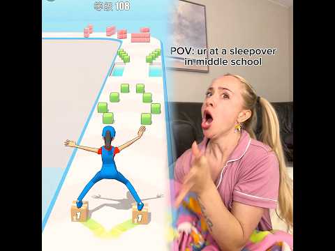 POV ur at a sleepover in middle school pt. 1