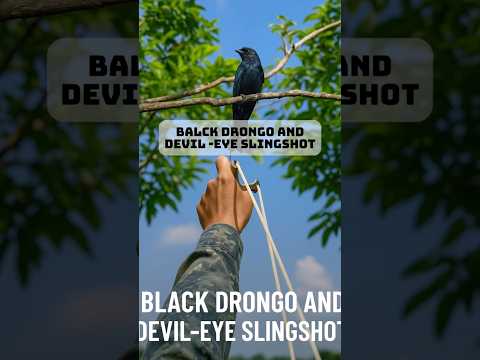 Hạ Chim Lạ Di Cư | Rare Migratory Bird Down by Slingshot