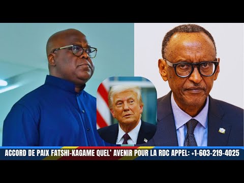 FATSHI VA SIGNÉ UN ACCORD DE PAIX ÉCONOMIQUE AVEC KAGAME LE 4 À WASHINGTON QUE GAGNE LE CONGO ?APPEL