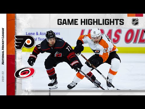 Flyers @ Hurricanes 11/12/2021 | NHL Highlights