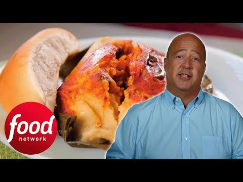 Andrew Explains The History Of Nacatamal | Bizarre Foods: Delicious Destinations