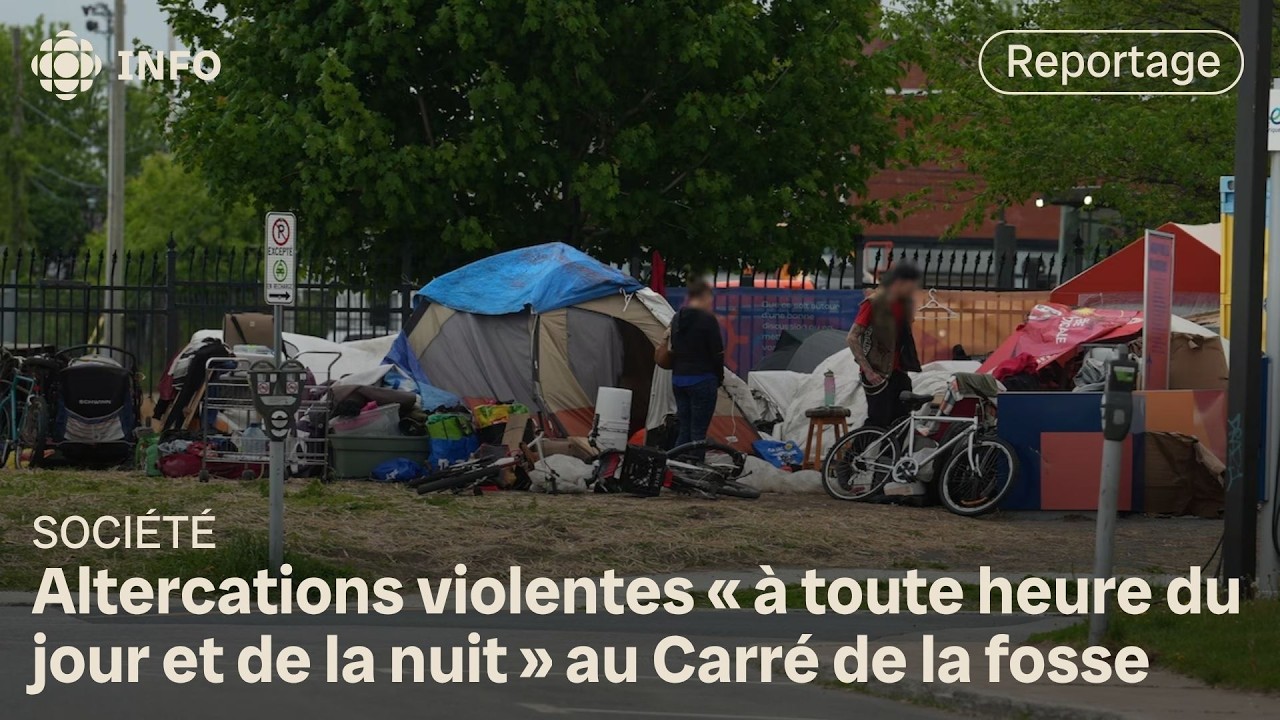 Violences au Carré de la Fosse : la cohabitation vire à la crise à Trois-Rivières