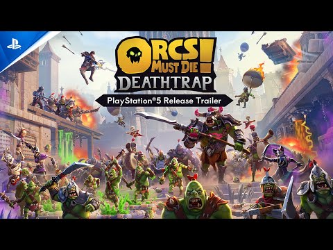 Orcs Must Die! Deathtrap - Launch Trailer | PS5 Games